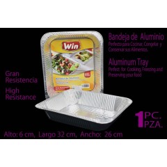 ALUMINUM TRAY 5X20PK
