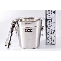 STEEL ICE BUCKET 48CT