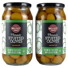 WF OLIVES QUEEN 12X21OZ