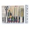 KNIFE SET WITH BOARD 12SET